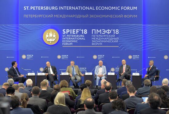 St. Petersburg International Economic Forum. Day One