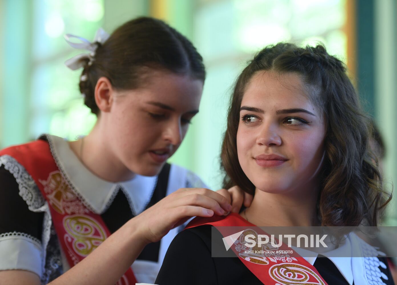 Last Bell celebration in Moscow