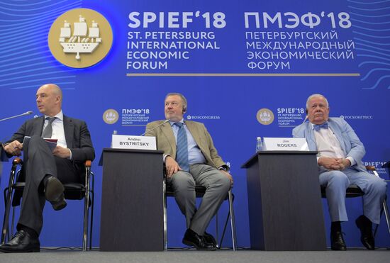 St. Petersburg International Economic Forum. Day One