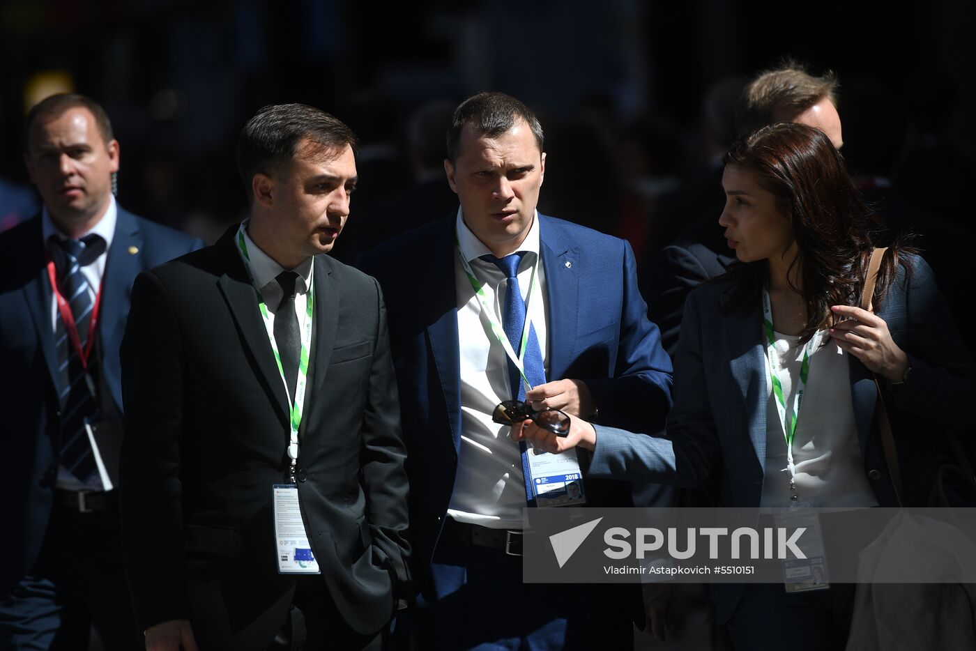 St. Petersburg International Economic Forum. Day One