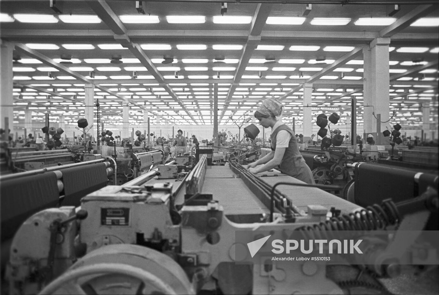 Plant of worsted and woolen goods in Abakan