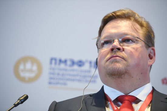 St. Petersburg International Economic Forum. Day One