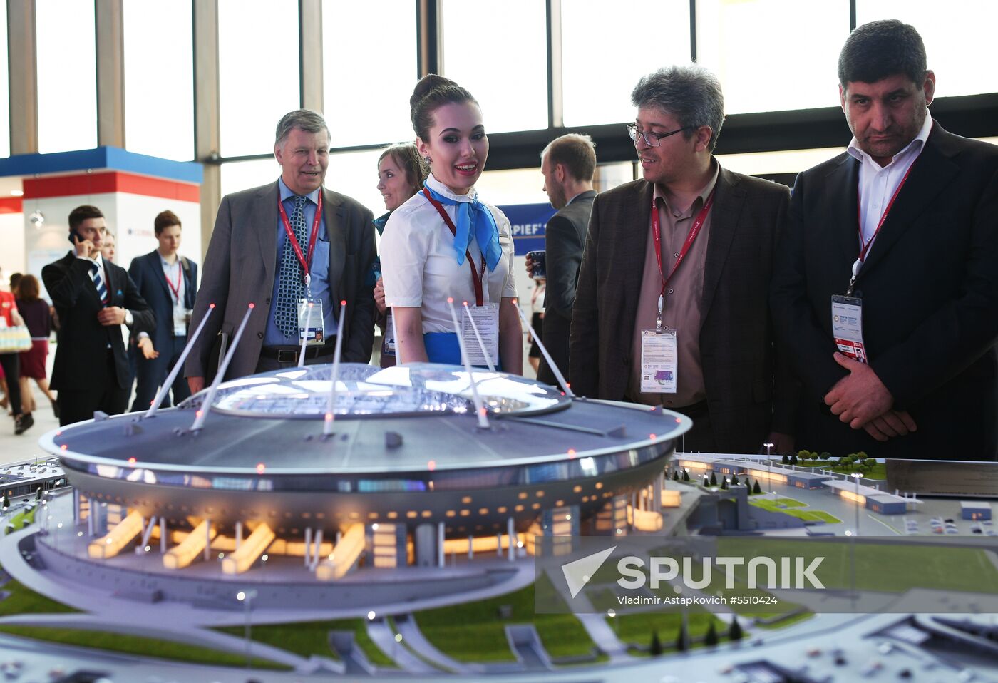 St. Petersburg International Economic Forum. Day One