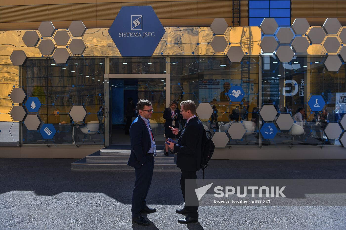 St. Petersburg International Economic Forum. Day One