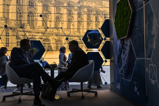 St. Petersburg International Economic Forum. Day One