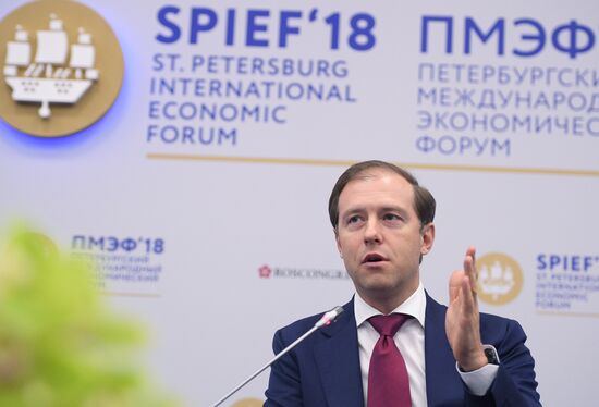 St. Petersburg International Economic Forum. Day One
