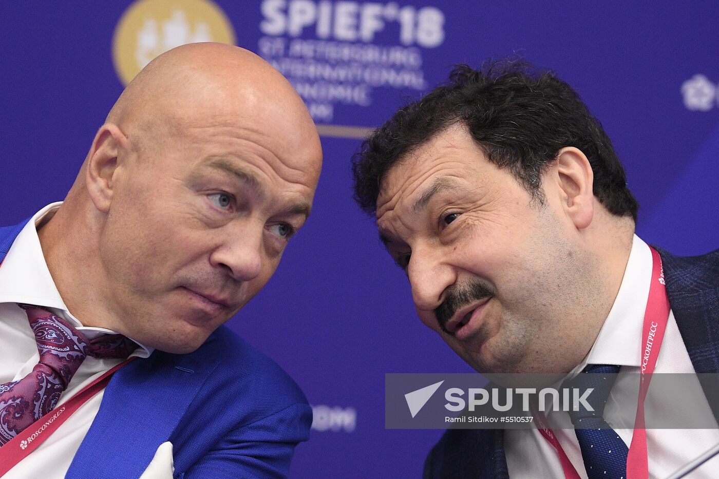 St. Petersburg International Economic Forum. Day One