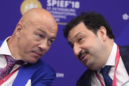 St. Petersburg International Economic Forum. Day One