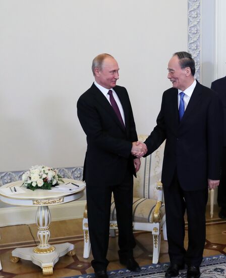 President Putin attends 2018 St. Petersburg International Economic Forum