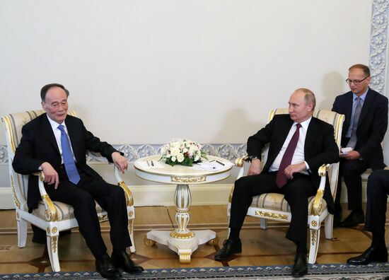 President Putin attends 2018 St. Petersburg International Economic Forum