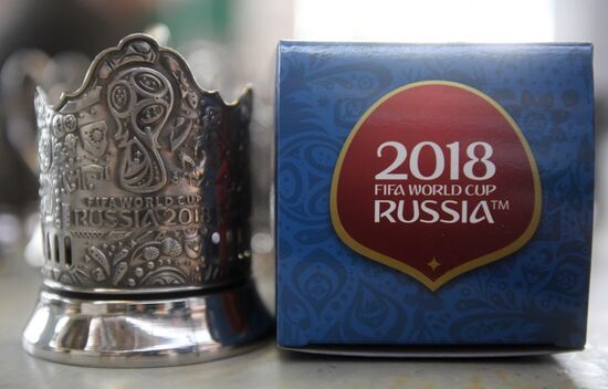 Glass holders for 2018 FIFA World Cup manufactured in Vladimir Region