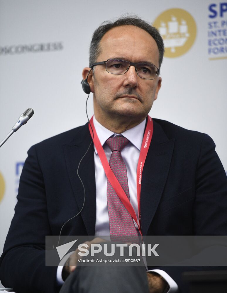 St. Petersburg International Economic Forum. Day One