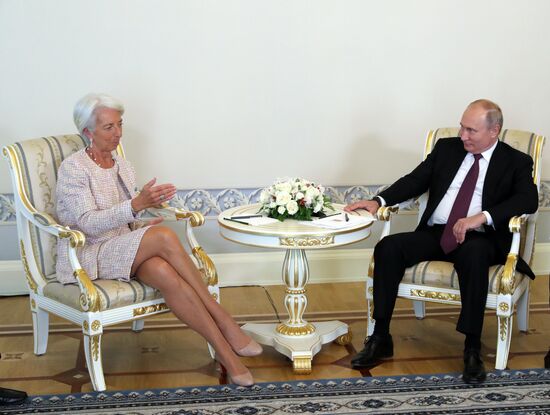 President Putin attends 2018 St. Petersburg International Economic Forum