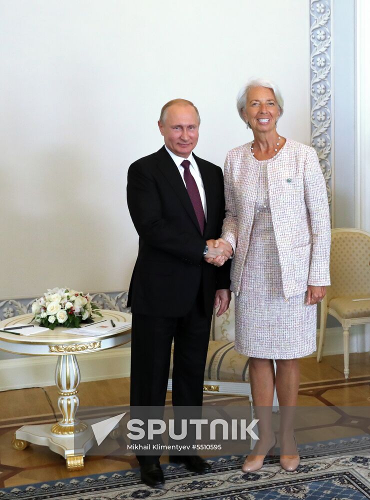 President Putin attends 2018 St. Petersburg International Economic Forum