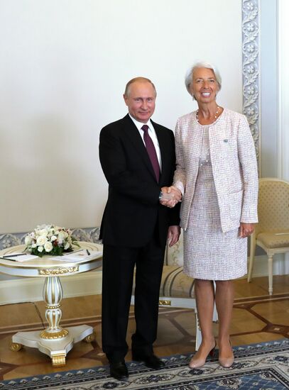 President Putin attends 2018 St. Petersburg International Economic Forum