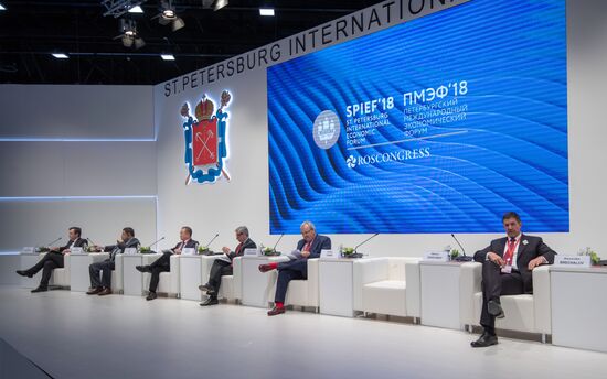 St. Petersburg International Economic Forum. Day One