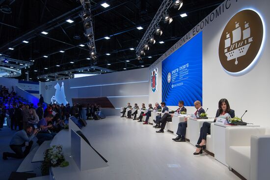 St. Petersburg International Economic Forum. Day One