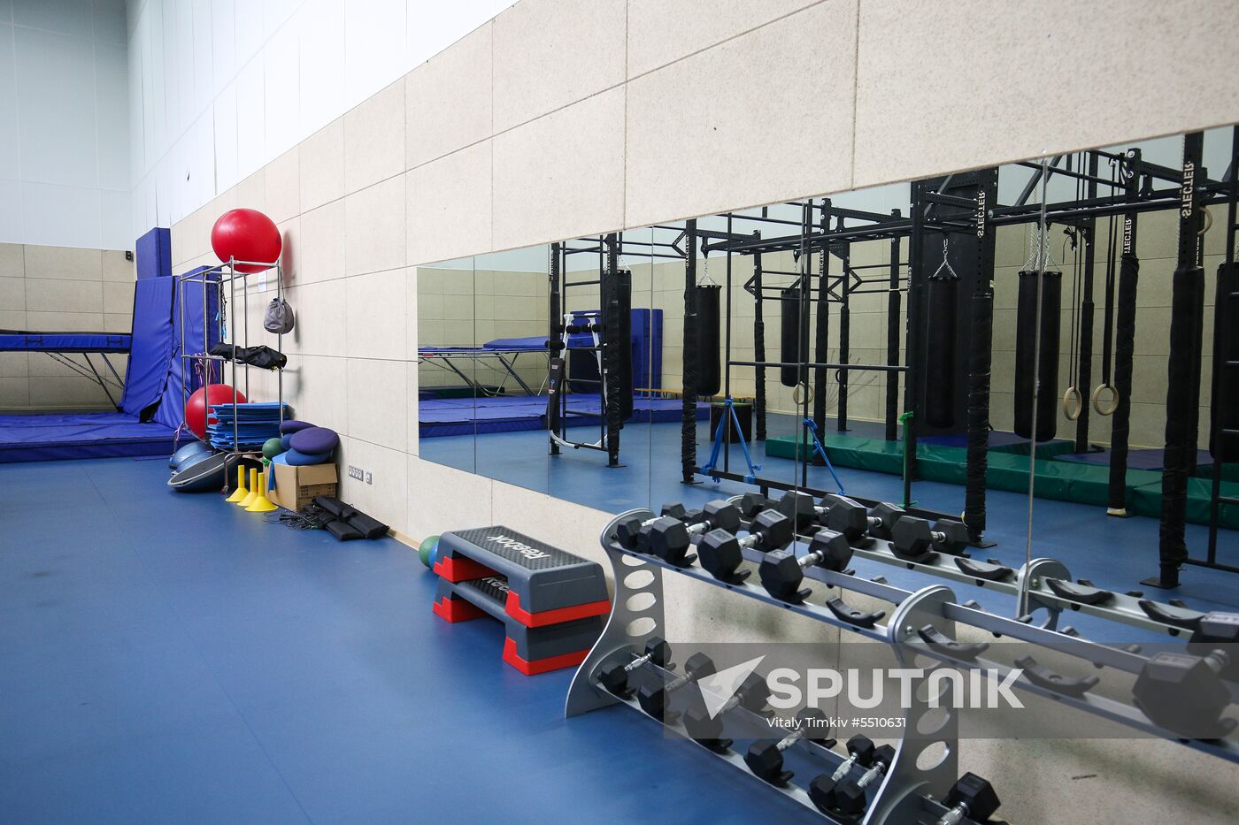 Spanish team's training base camp at 2018 FIFA World Cup