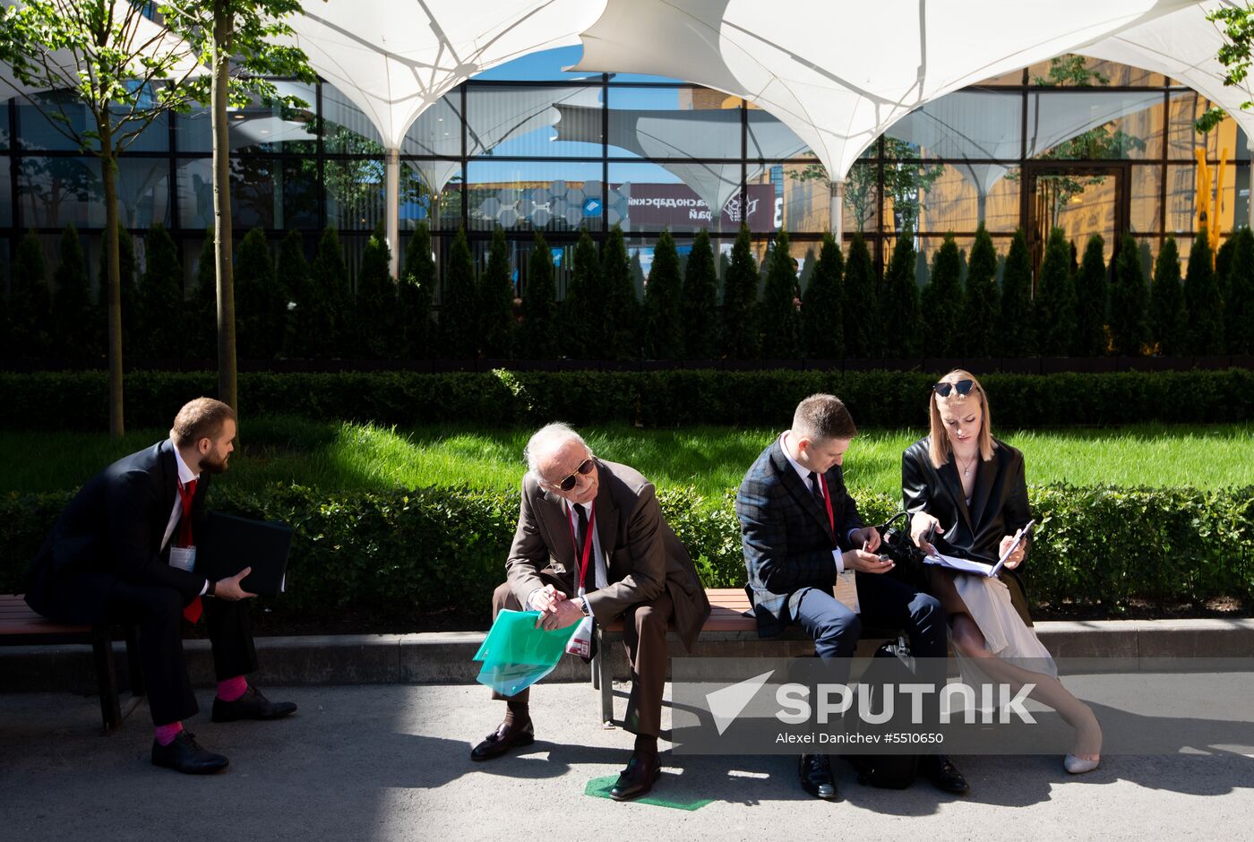 St. Petersburg International Economic Forum. Day One