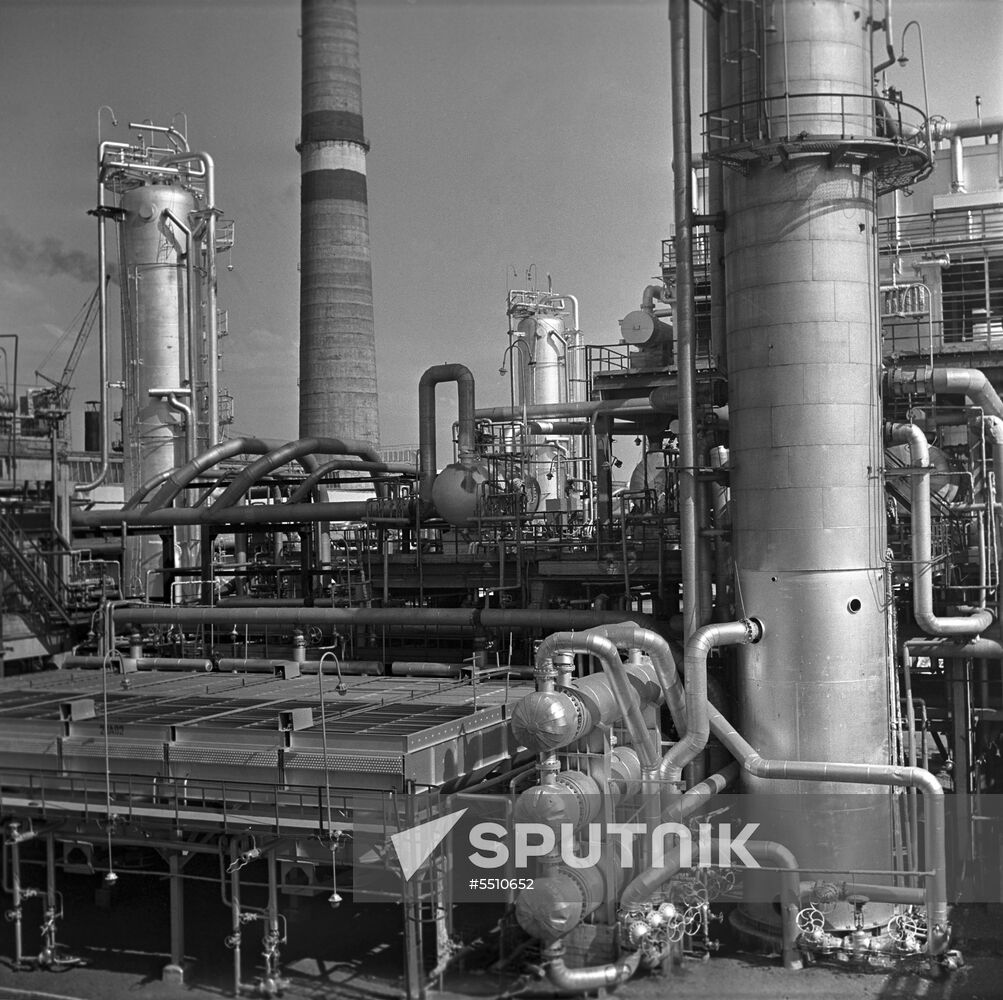 Orenburg gas processing plant