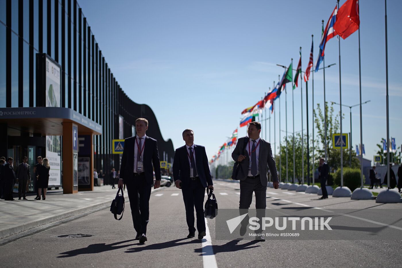 St. Petersburg International Economic Forum. Day One