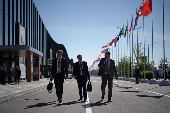 St. Petersburg International Economic Forum. Day One