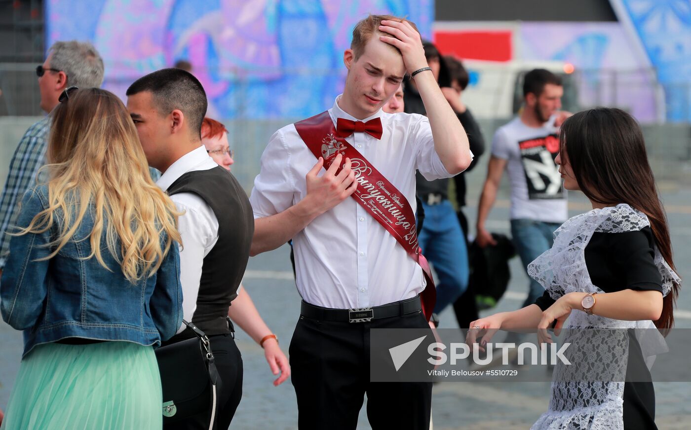 Farewell Bell celebration in Moscow