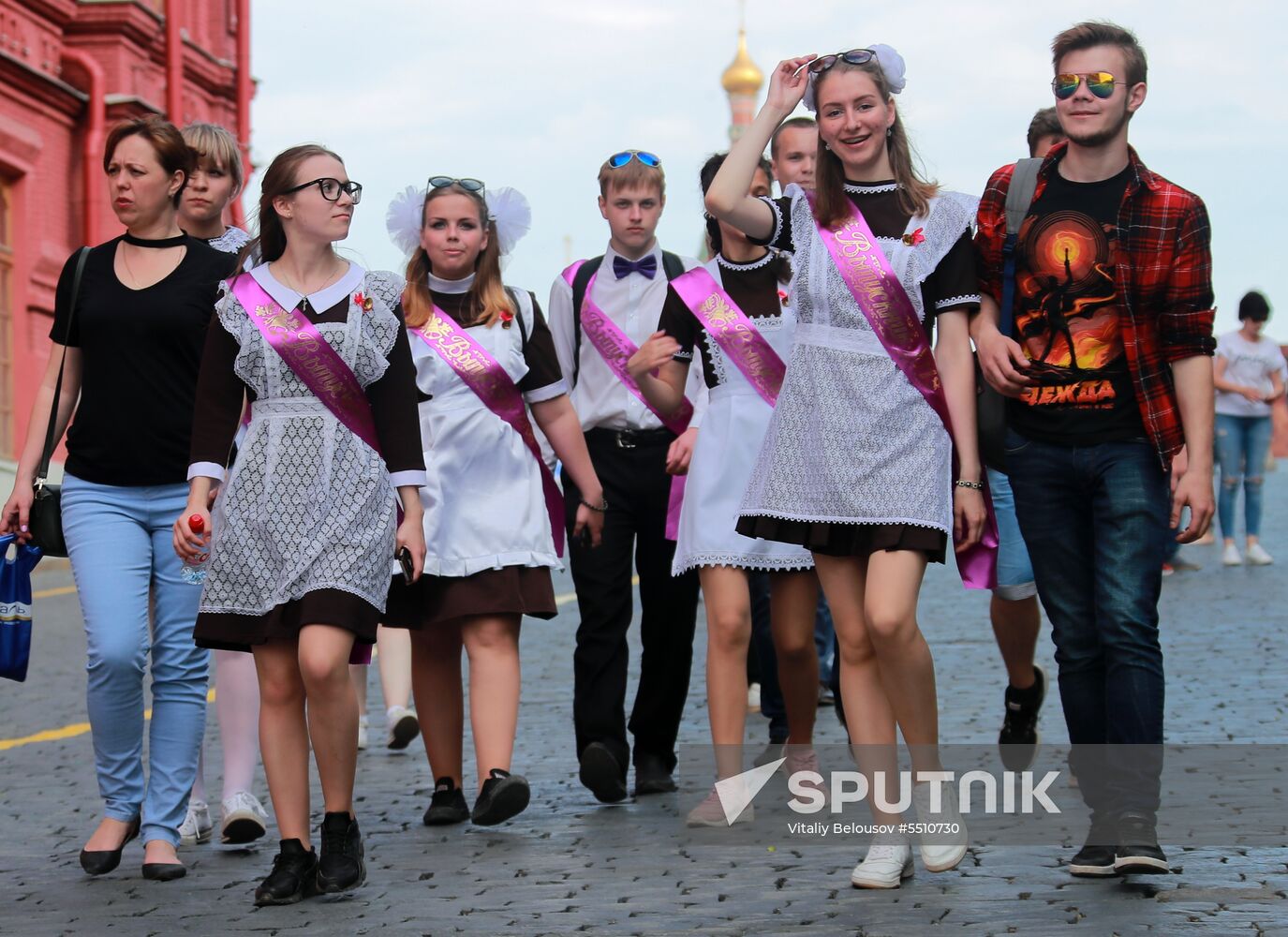 Farewell Bell celebration in Moscow