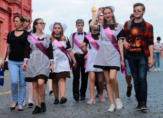 Farewell Bell celebration in Moscow