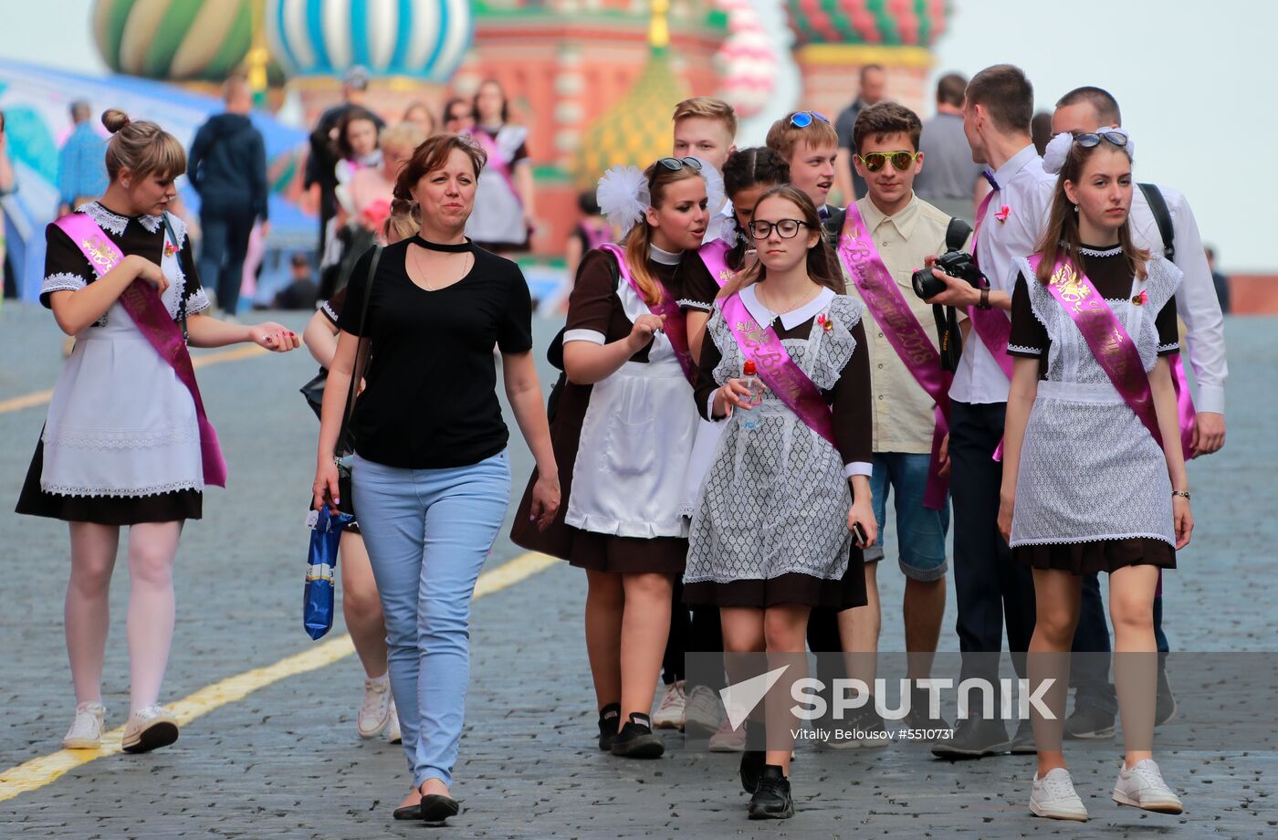 Farewell Bell celebration in Moscow