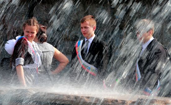 Farewell Bell celebration in Moscow