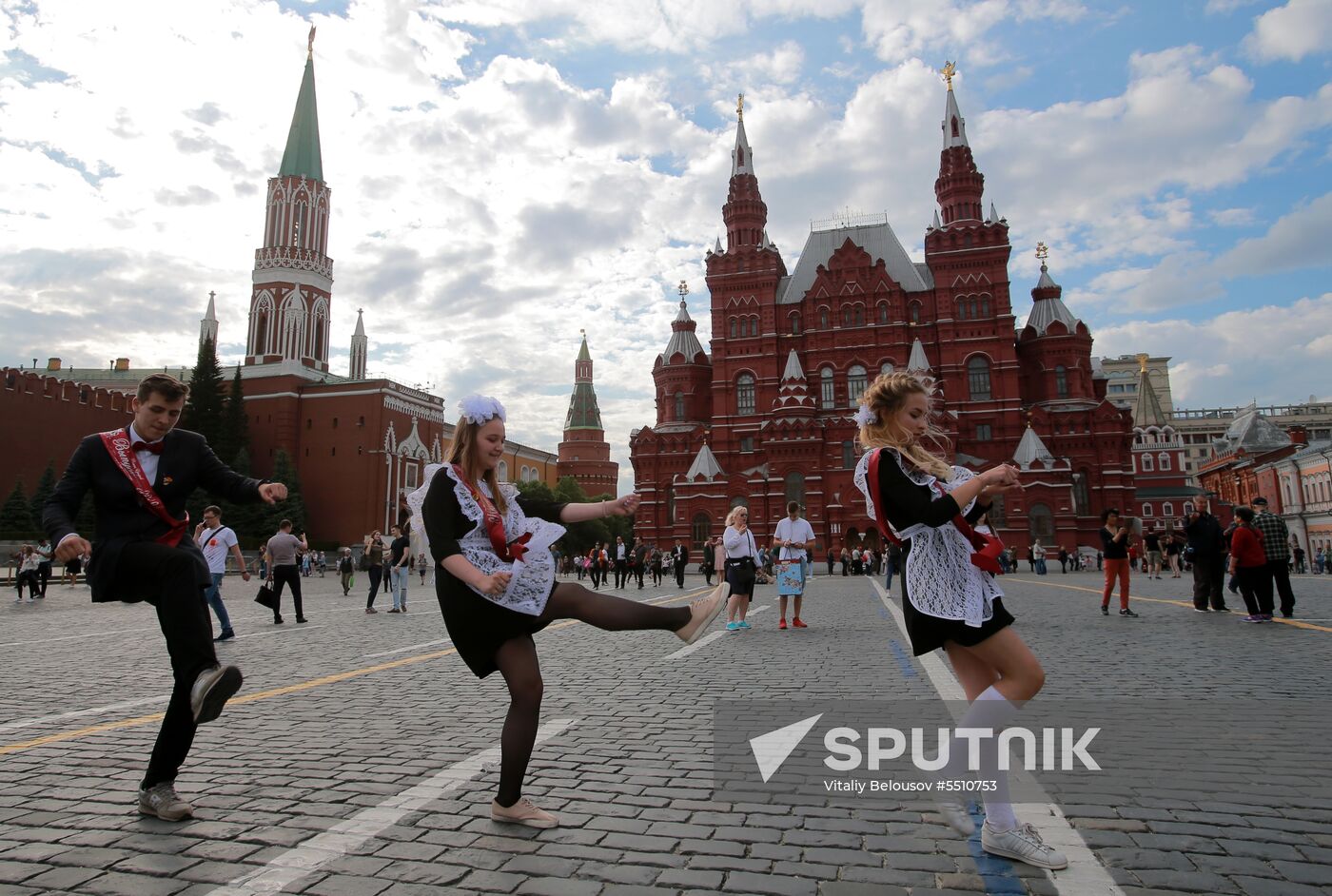 Farewell Bell celebration in Moscow