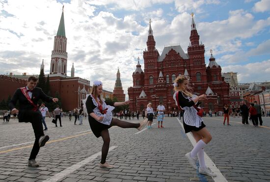 Farewell Bell celebration in Moscow