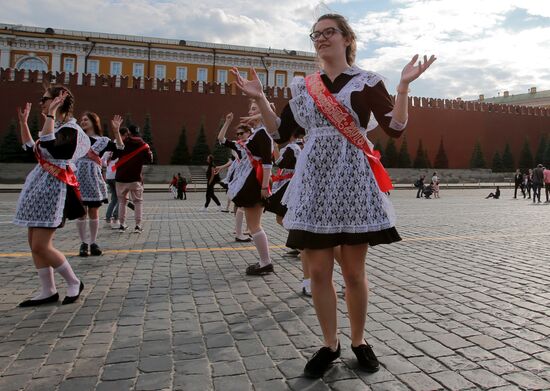 Farewell Bell celebration in Moscow