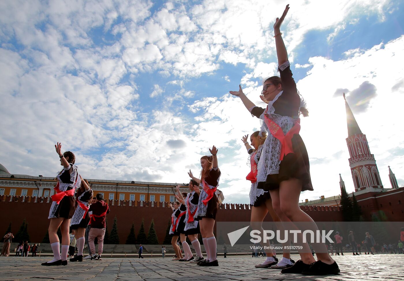 Farewell Bell celebration in Moscow