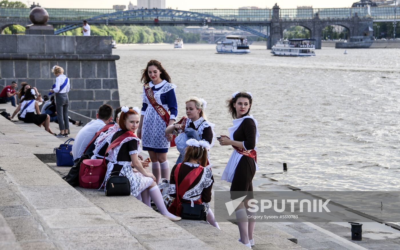 Farewell Bell celebration in Moscow