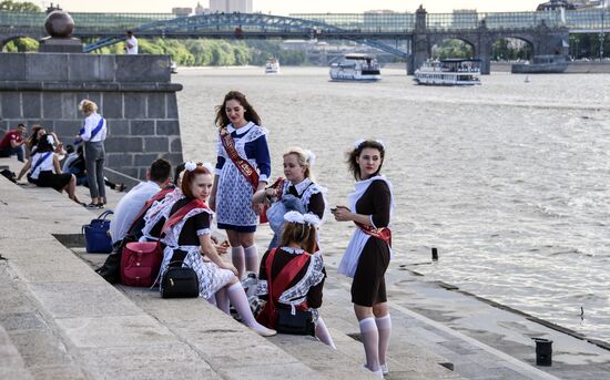 Farewell Bell celebration in Moscow