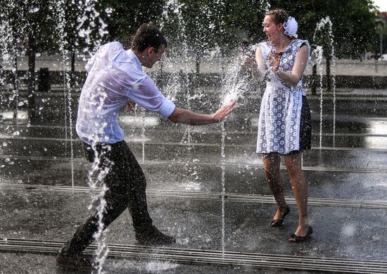 Farewell Bell celebration in Moscow
