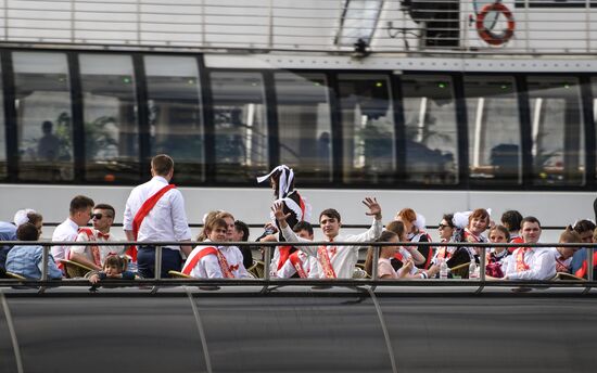 Farewell Bell celebration in Moscow