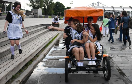 Farewell Bell celebration in Moscow