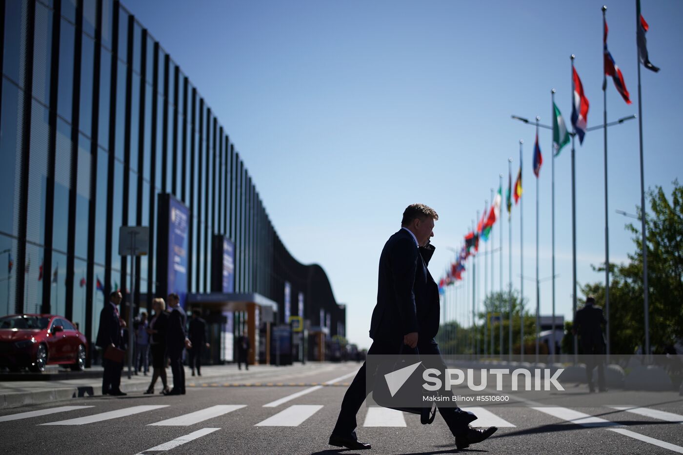 St. Petersburg International Economic Forum. Day One