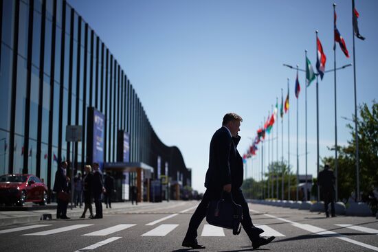 St. Petersburg International Economic Forum. Day One