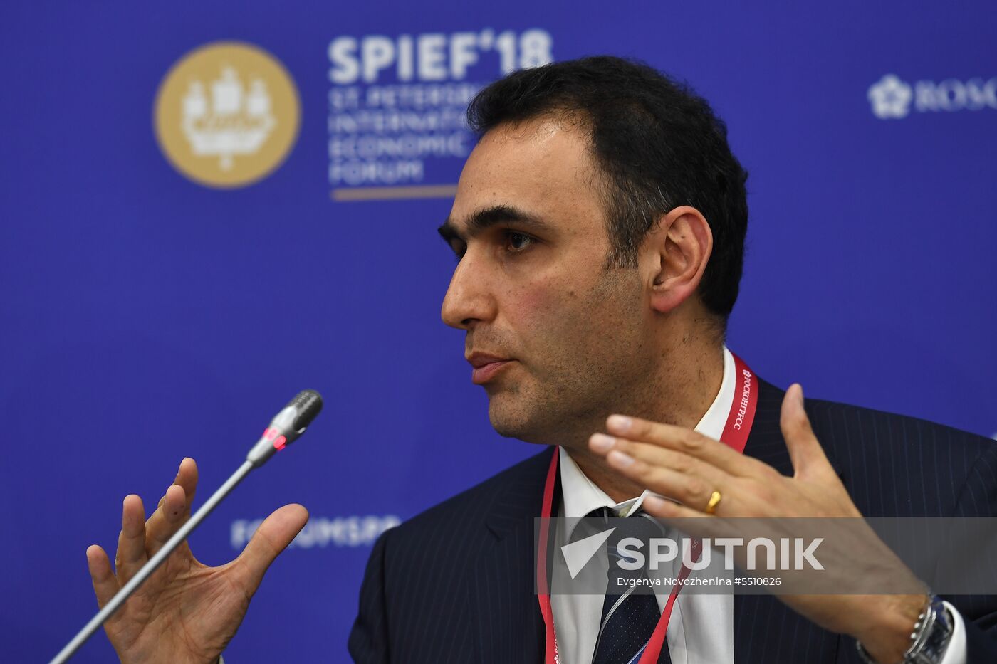 St. Petersburg International Economic Forum. Day One