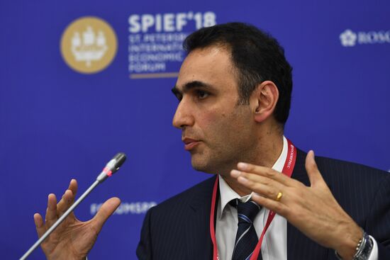 St. Petersburg International Economic Forum. Day One