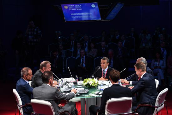 St. Petersburg International Economic Forum. Day One