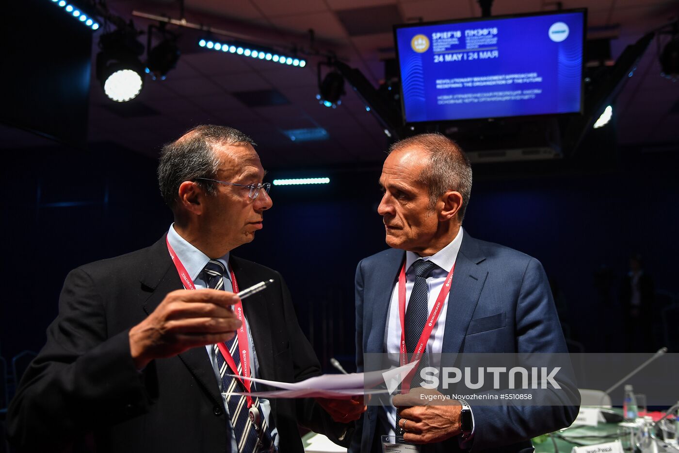 St. Petersburg International Economic Forum. Day One