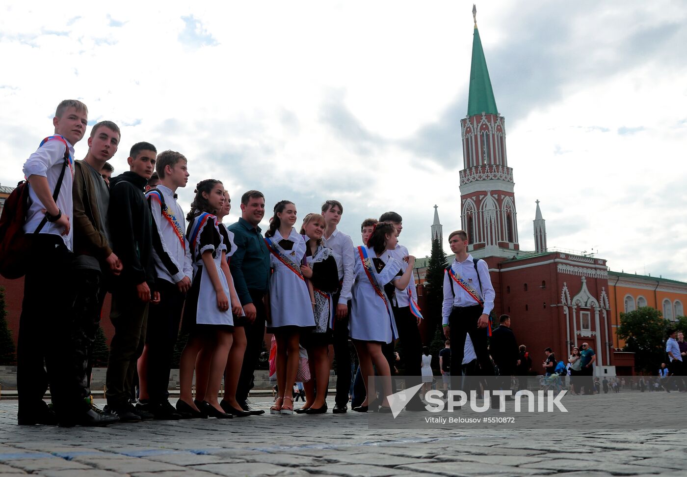Farewell Bell celebration in Moscow