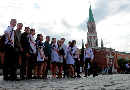 Farewell Bell celebration in Moscow