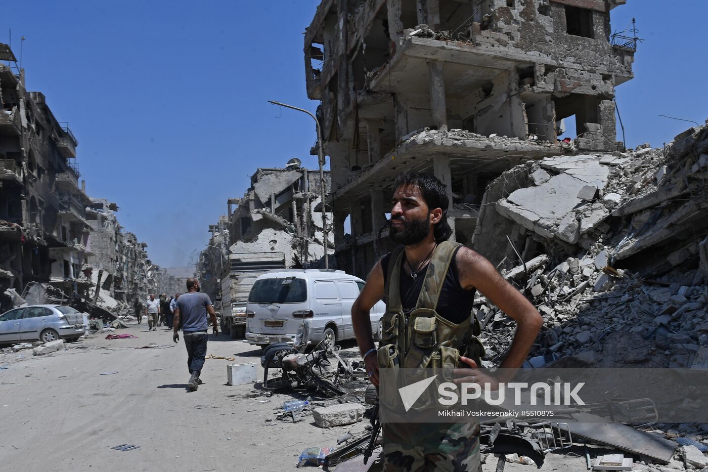 Yarmouk refugee camp in south of Damascus freed from militants