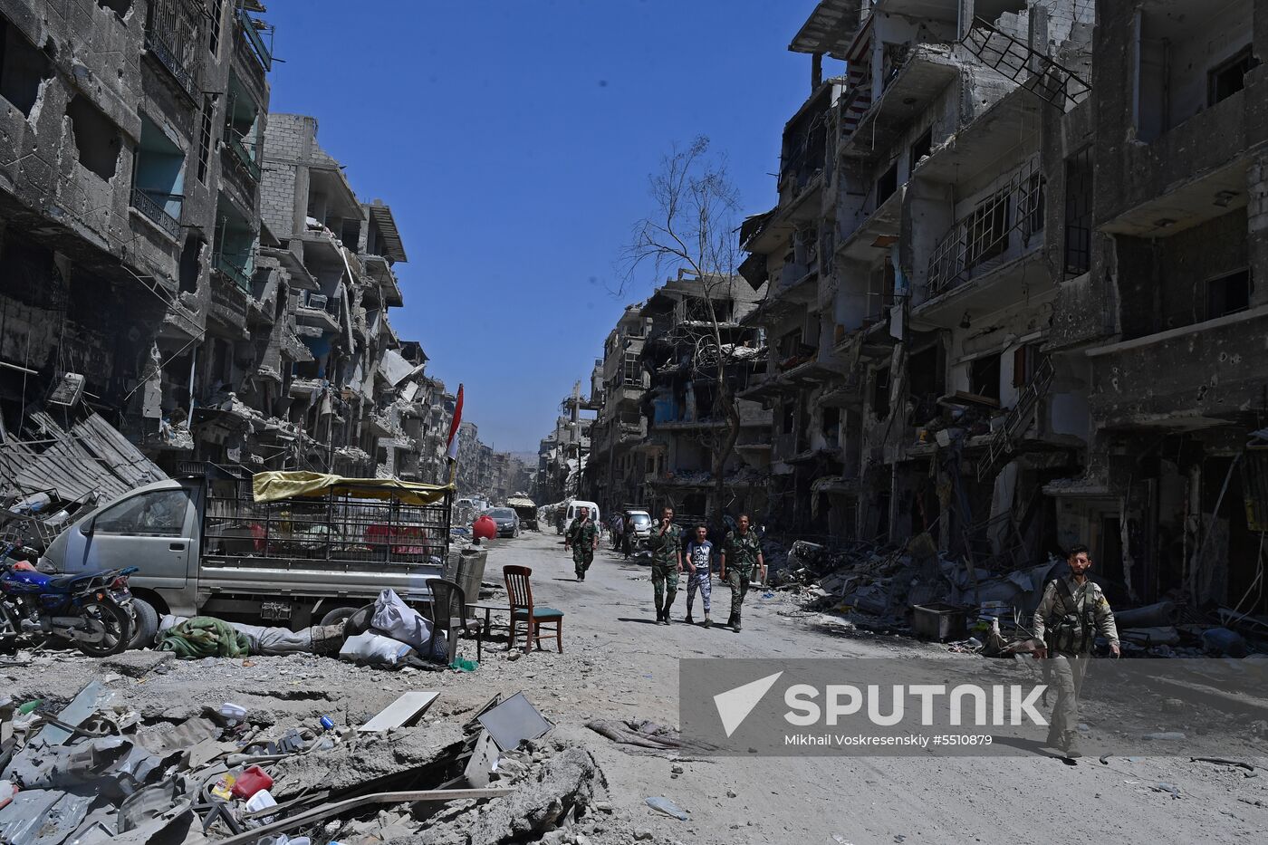 Yarmouk refugee camp in south of Damascus freed from militants